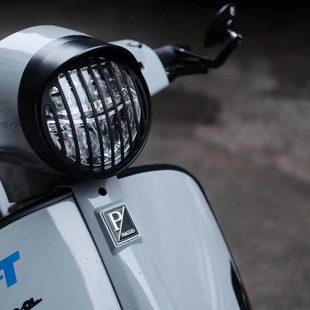 新款 长领带车型 专用 VESPA 复古 300 大灯 大灯网 GTS