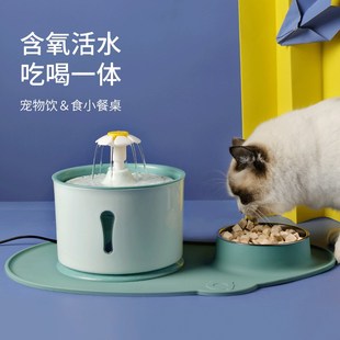 猫咪饮水机自动循环流动宠物饮水器狗G狗喂水器用品猫喝水神器水
