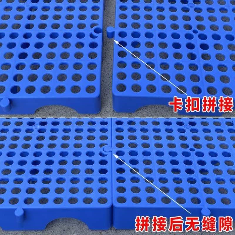 托盘5垫仓板地板栈板塑料r超市垫**地C防潮垫仓库台板冷冻库板100
