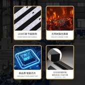 客厅电壁炉嵌入式 壁炉电子仿真火焰装 饰家用欧式 取暖器家用