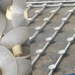 悬混曝气器 污水处理堵塞曝气头优质旋混伞形切割爆气盘