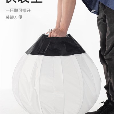 m球形柔光箱神牛金贝摄影补光灯保荣口闪光灯柔光罩遮菲m