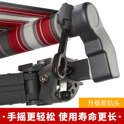 户外遮阳棚伸缩式雨棚折叠防雨蓬阳台雨篷家用停车棚庭院别墅雨棚