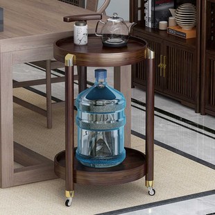 边几茶桌边柜沙发小茶几小桌子实木茶台客厅烧水架泡茶水柜子