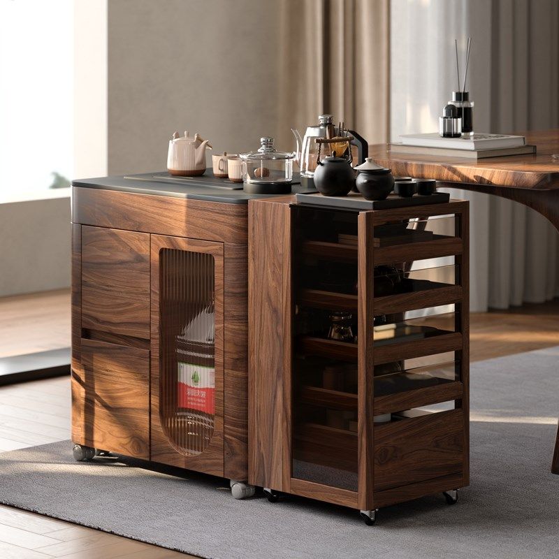 实木沙发边柜客厅展示柜茶桌煮茶茶台茶水柜,住宅家具,家用茶台/茶桌,淘宝优惠券,粉丝福利购,淘宝优惠卷