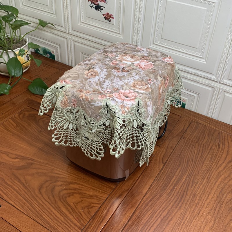 面包机盖布防尘罩咖啡机盖巾料理机搅拌机盖巾电饭煲防尘罩不透