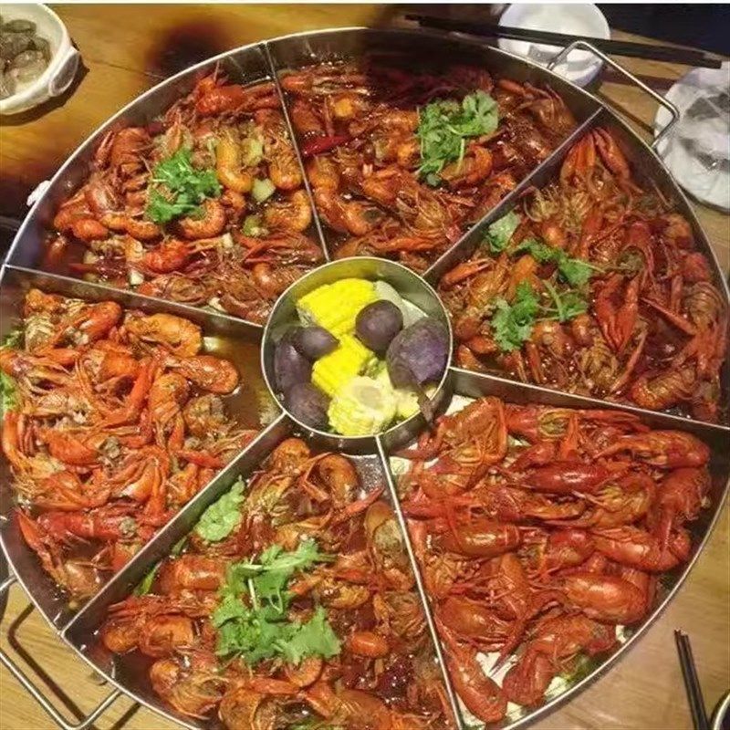 商用海鲜大咖盘加热龙虾宴拼盘多格海鲜酒精炉圆形饭店,厨房/烹饪用具,火锅,淘宝优惠券,粉丝福利购,淘宝优惠卷