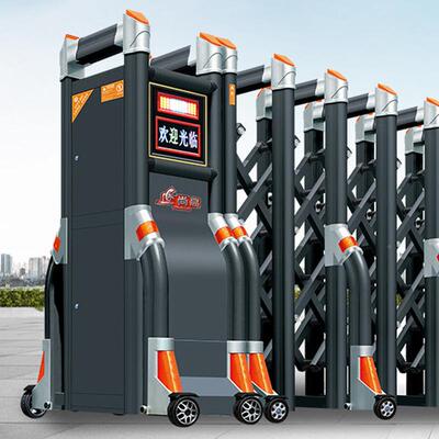 厂自动平移门商场企业政学校府收缩大尚高门能缩铝合金伸门智厂家