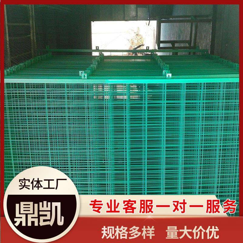 现货绿色边框护栏网铁路框架防护栏小区高速公路栅栏