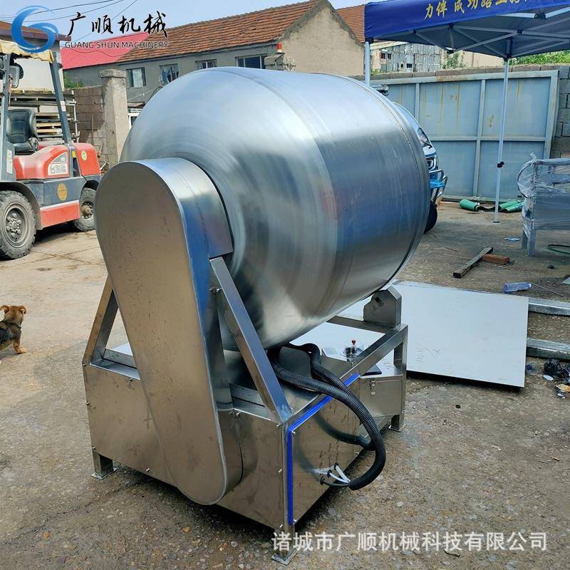 滚揉机可调速型真空入味机牛肉快速腌制机械不锈钢鱼柳嫩化机