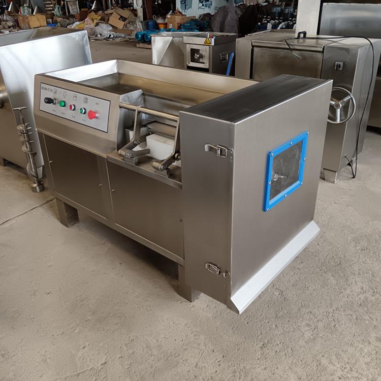 350型不锈钢冻肉切丁机肉丁机牛羊肉猪肉鸡胸肉550切丁机器