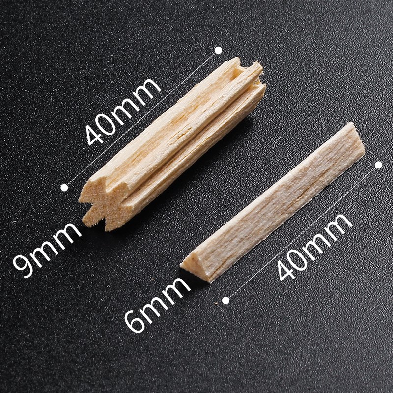 烟斗滤芯6mm 9mm木过滤芯轻木滤芯烟斗配件烟斗嘴过滤器烟嘴滤芯