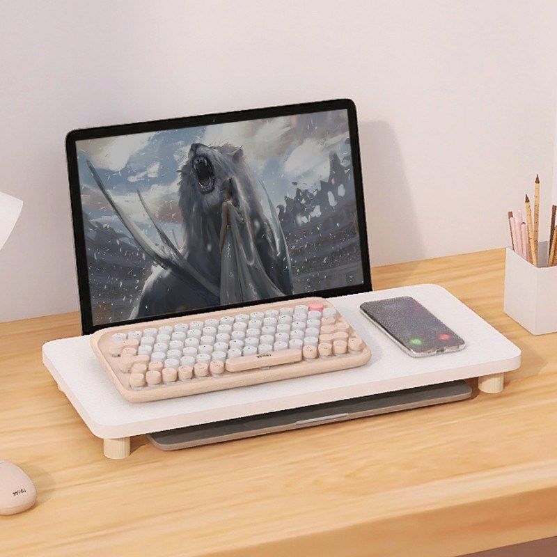 笔记本电脑增高架桌面显示器支架办公室笔记本增高键盘收纳架子,住宅家具,搁板/置物架/家用陈列架,淘宝优惠券,粉丝福利购,淘宝优惠卷