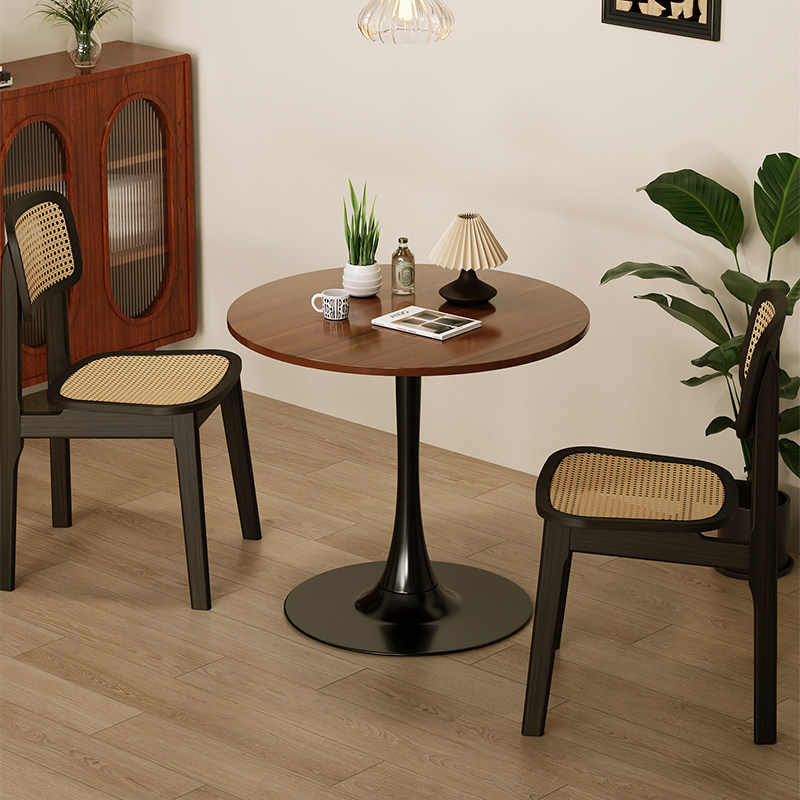 桌子餐饮商用洽谈桌椅组合奶茶店快餐店小吃店小餐桌小圆桌带椅子,住宅家具,板木餐桌,淘宝优惠券,粉丝福利购,淘宝优惠卷