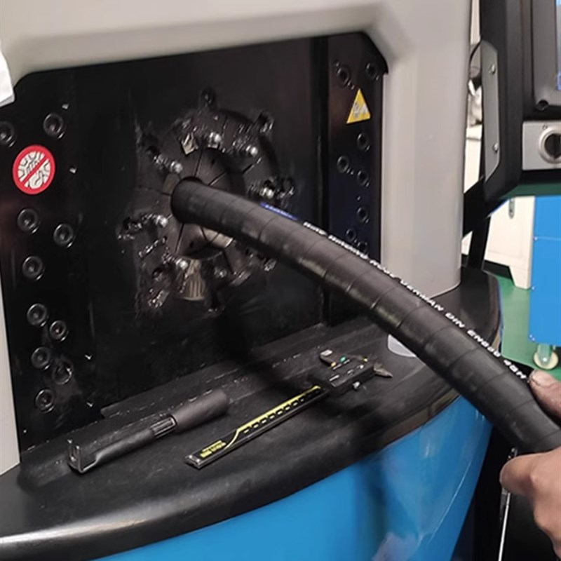 挖掘机破碎锤高压油管68/100勾机140炮头175炮锤管路锤管炮管配件