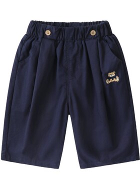 男童七分休闲裤子空调裤夏装童装小童儿童宝宝防蚊裤夏季潮U14847