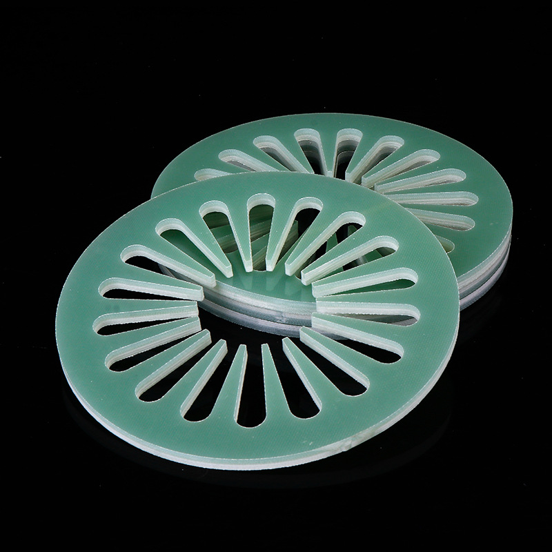 水绿色玻纤板FR4耐高温玻璃纤维板FR4玻纤棒防静电绝缘板定制加工