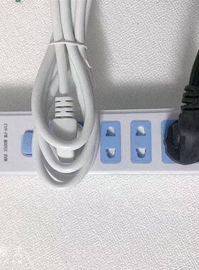 纯铜2500W10A插座面板带线接线板家用多孔多功能插排无线插板排插