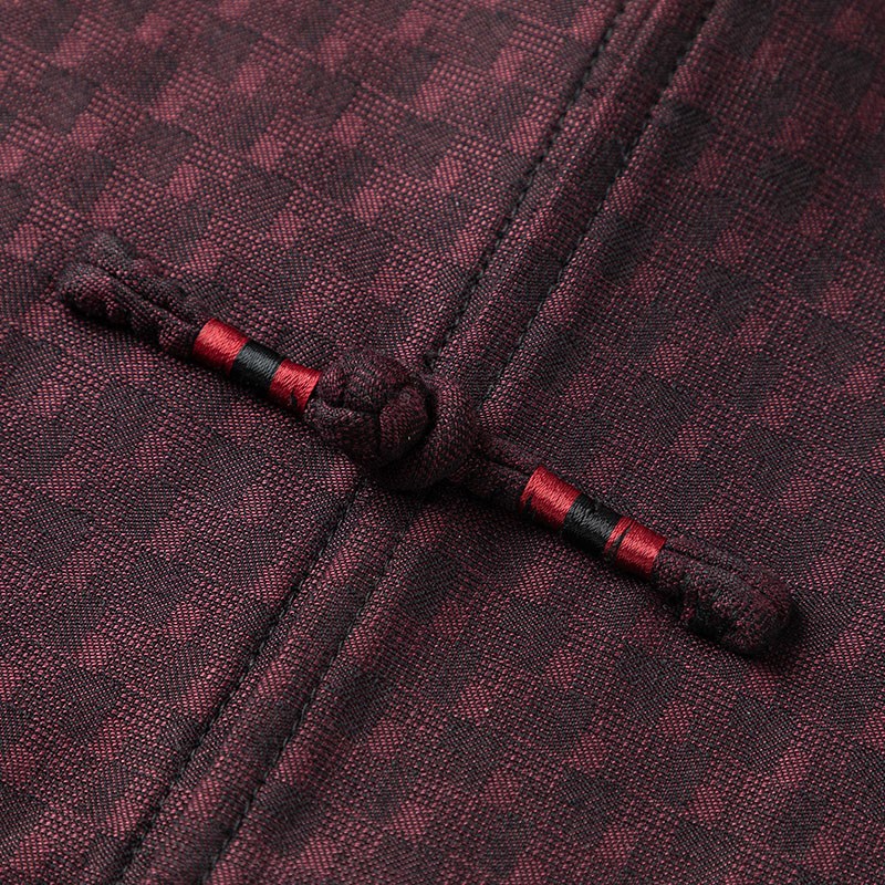 新年唐装男装秋冬款外套中老年人爸爸中式宴会礼服中国风棉衣棉服