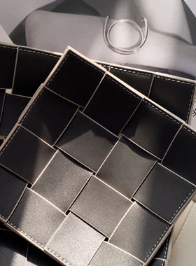 态生活北欧皮质玄关钥匙托盘家用茶几首饰化妆品杂物收纳盘置物盘