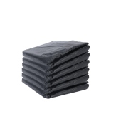 大垃圾袋平口加厚黑色大规格环卫酒店物业学校商场塑料垃圾袋商用