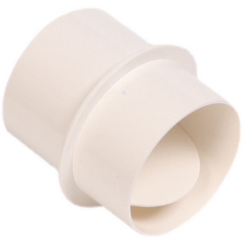 pvc塑料暖气管油烟机逆止阀烟道止回阀管道75通风排风排烟180配件