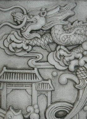 鲤鱼跳龙门新中式创意摆件客厅家居饰品办公桌摆设跃升学礼物