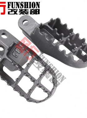 适用CR80 XR250 XR400 XR350R XR600R XR650R XR650L改装脚踏脚蹬