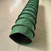 帆布软连接防火耐高温伸缩硅胶布耐磨软接头帆布通风管风机软连接