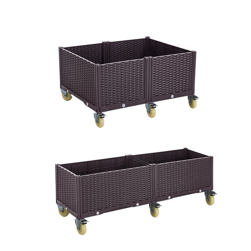 种植箱种植床f种菜箱特大育苗箱种菜神器专用盆工具长方形塑料特