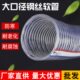 133 160 80mm排水内衬钢丝管 150 大口径钢丝软管透明加厚塑料110