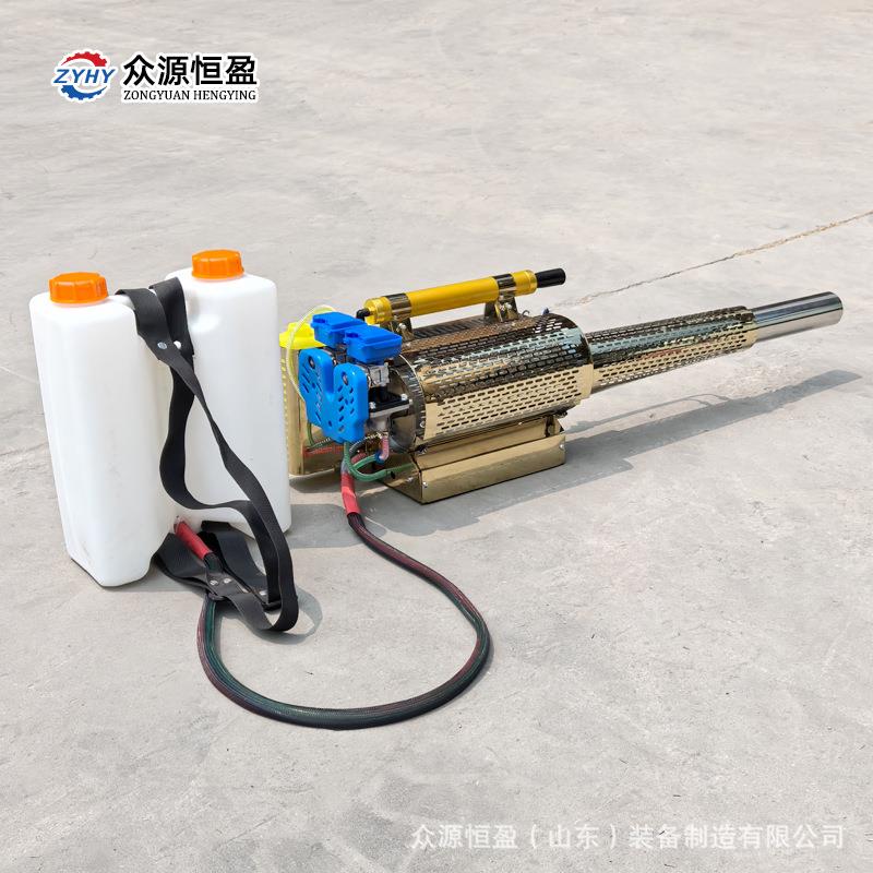 弥雾机农用高压消毒机养殖场果园迷雾水雾烟雾汽油打药喷雾器