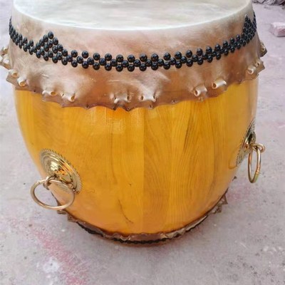 黄牛皮鼓椿木鼓白茬鼓锣鼓战鼓堂鼓大鼓寺院鼓道士鼓诵经鼓法钟鼓