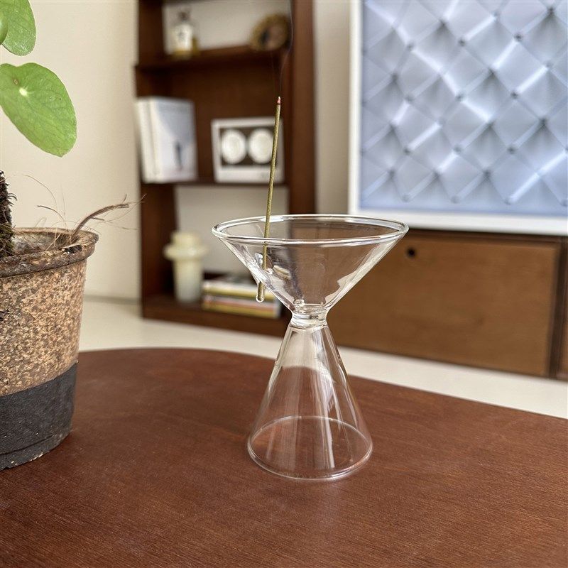 玻璃沙漏香插茶道点香器in博软装酒店名宿线香装置器烛台,家居饰品,香托/香盘/香座/香插,淘宝优惠券,粉丝福利购,淘宝优惠卷