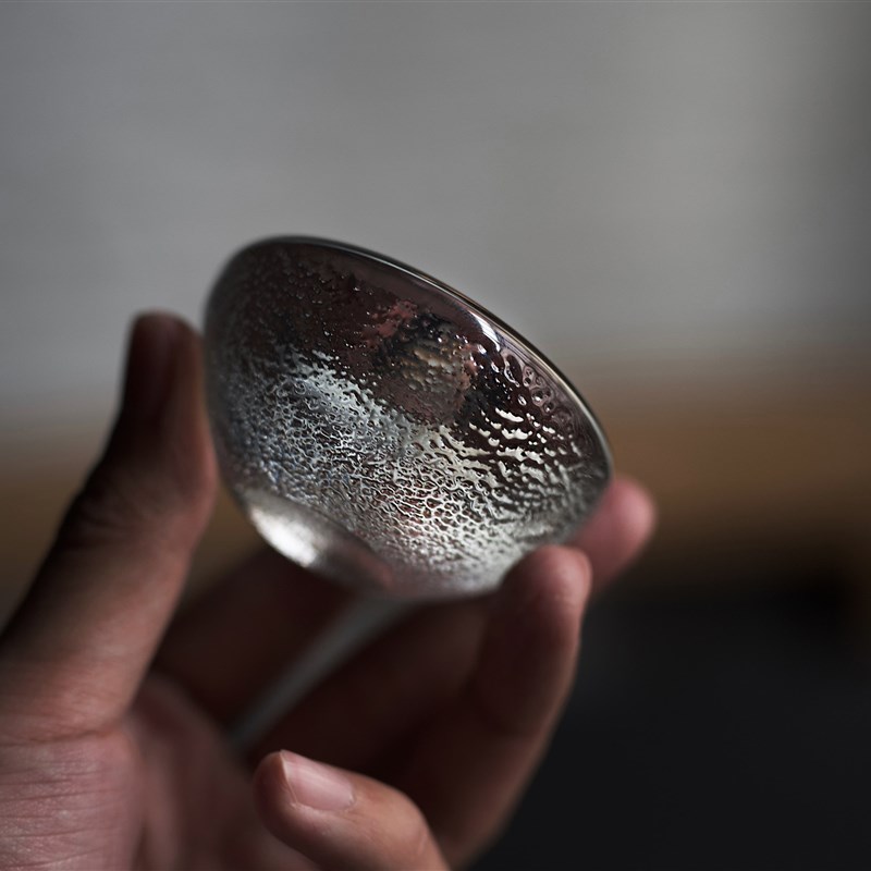 玻心璃语  凝水香立 茶室 水晶玻璃  创意礼品 手工 香插