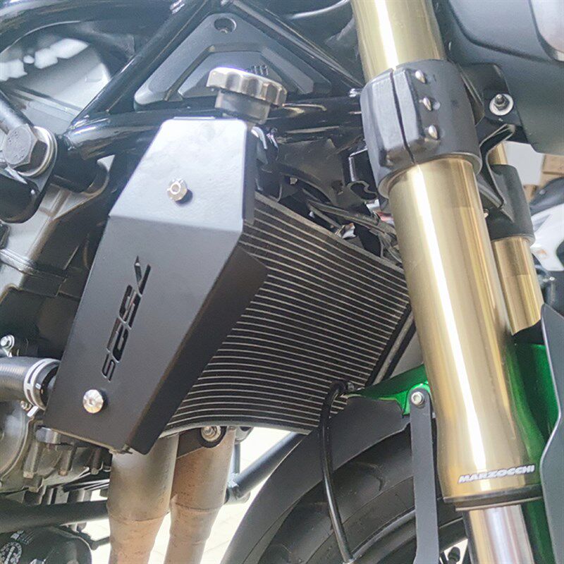 适用贝纳利752改装水箱左右保护板 魔鬼BJ7G水箱网散热器护罩