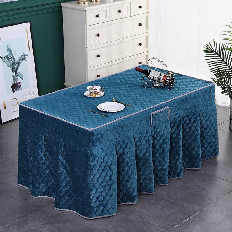 双面绒电炉罩烤火罩长方形茶几套电桌布套加绒加厚电暖桌罩套冬季,居家布艺,烤火罩,淘宝优惠券,粉丝福利购,淘宝优惠卷