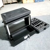 户外演出设备箱防水防潮中深260 6U无线话筒接收器功放塑料航空箱