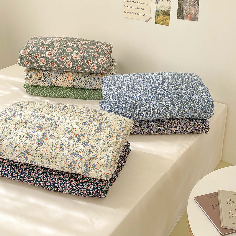 花花造梦 果冻Q弹感碎花空调被夏凉被沙发午休小被子单人床薄盖被
