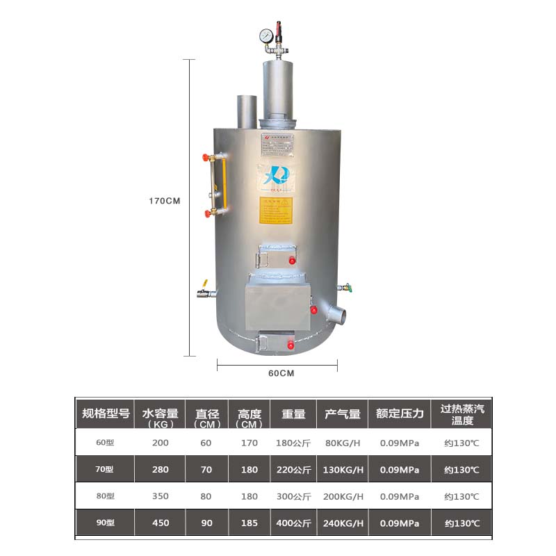 家用豆腐反烧无烟锅炉发生器地暖采暖炉燃煤酿酒环保蒸汽锅炉商用