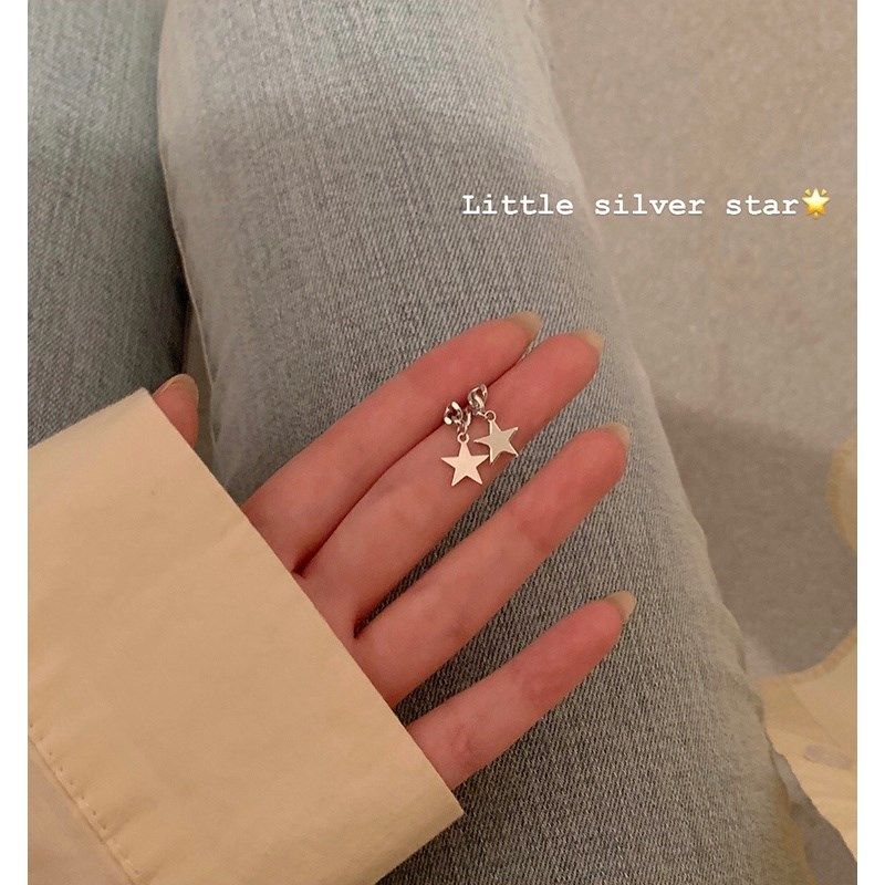 srrmhyn甜酷星星链条耳钉简约耳饰女小巧百搭耳环2023年新款潮气,节庆用品/礼品,文化创意手环,淘宝优惠券,粉丝福利购,淘宝优惠卷