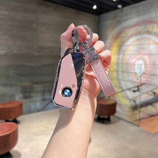 适用宝马新5系钥匙套530女士525I可爱525卡通525LI五系530LI女生