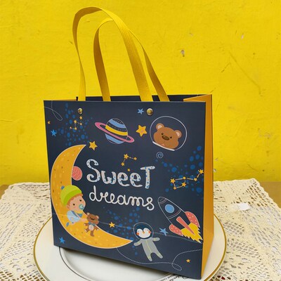 宝宝幼儿园生日礼物小礼品袋子61儿童节零食手提袋零食玩具包装袋