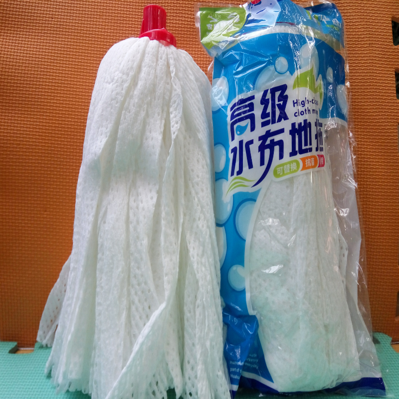 通用水拖替换头 无纺布拖把头 拖布地拖头 吸水普通墩布头 买2送1