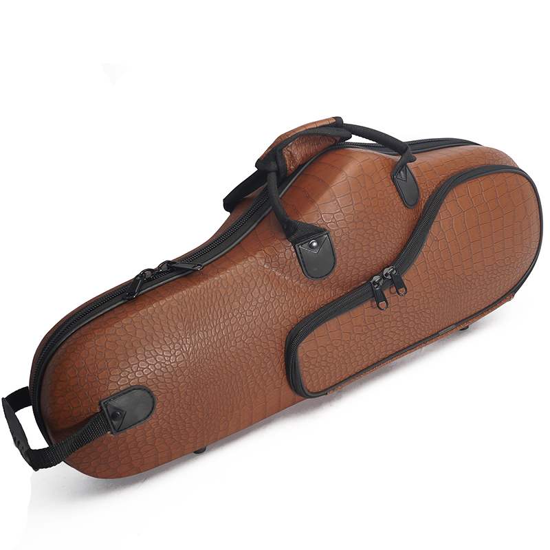 轻便 可双肩背 轻体 硬壳 中音降E萨克斯随行随形箱 包 盒子