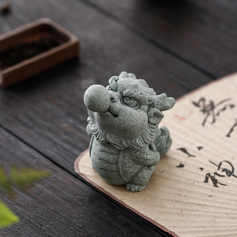 国潮爱麒麟瑞兽香插香托香器香座创意鱼缸造景装饰茶宠茶玩,家居饰品,装饰摆件,淘宝优惠券,粉丝福利购,淘宝优惠卷