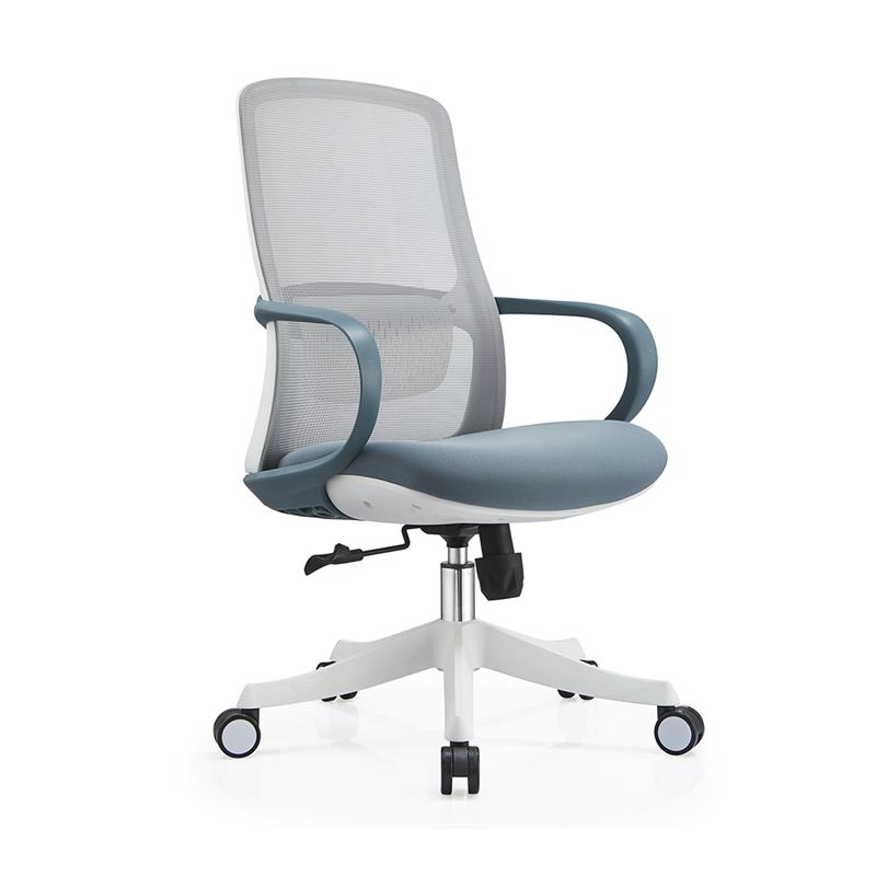 北欧时尚转办公网椅洽谈接待职员会议程908工训培电脑家用书桌滑