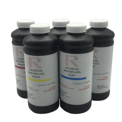 美国纳兹达中性UV墨水适用于小理光GH2220打印喷头UV打印机墨水