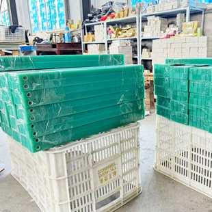 水绿色环氧板加工件材料耐温阻燃性好可加工性强平整光滑无凹面