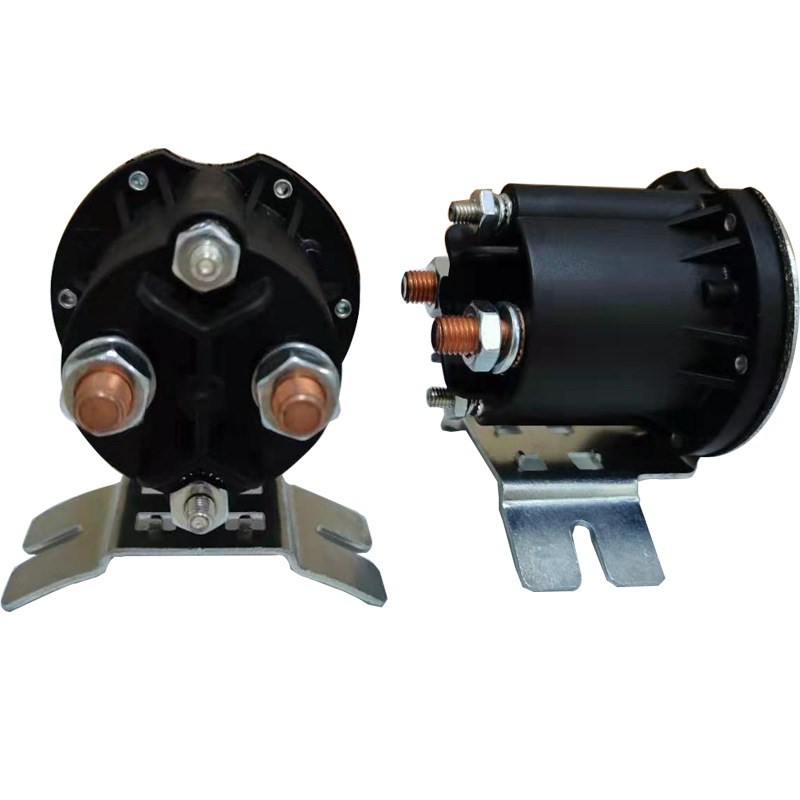 半电动堆高叉车配件液压动力单元直流电机油泵站12/24V接触继电器